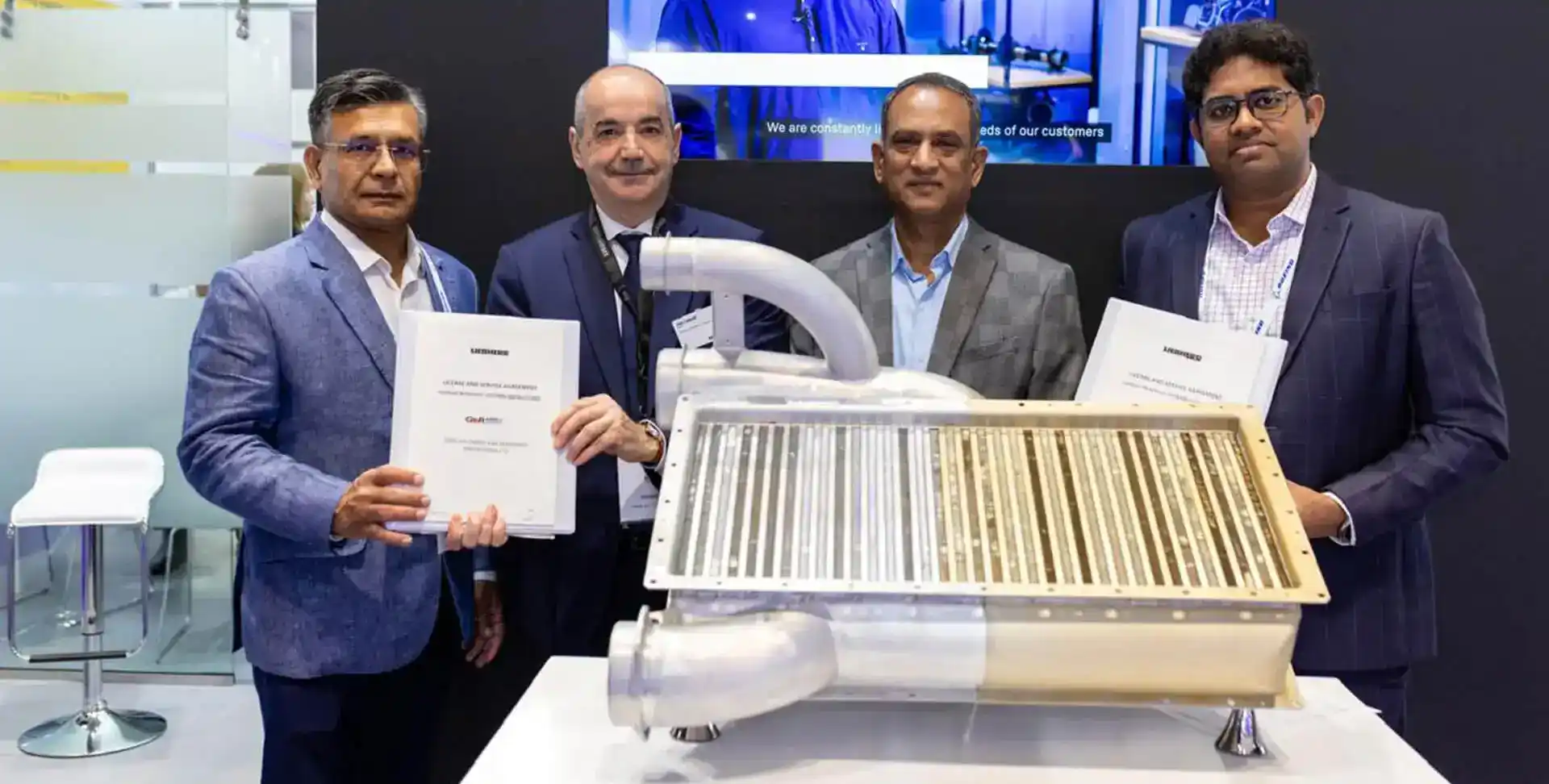 Liebherr aircraft component maintenance certification image